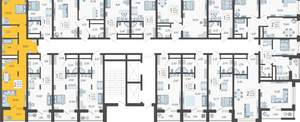 2-к квартира, вторичка, 51м2, 5/19 этаж