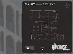 2-к квартира, вторичка, 78м2, 6/6 этаж
