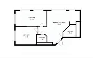 3-к квартира, вторичка, 130м2, 6/16 этаж