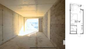 Студия квартира, вторичка, 31м2, 8/11 этаж