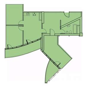 2-к квартира, вторичка, 105м2, 3/24 этаж