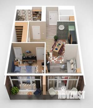 2-к квартира, вторичка, 60м2, 19/20 этаж