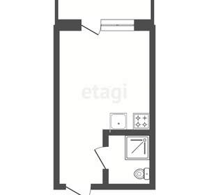 Студия квартира, вторичка, 17м2, 2/4 этаж