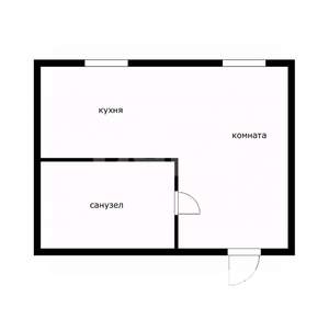 1-к квартира, вторичка, 27м2, 3/5 этаж