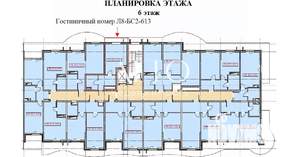 1-к квартира, вторичка, 27м2, 6/10 этаж