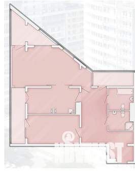 3-к квартира, вторичка, 102м2, 15/21 этаж