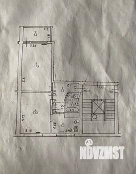 2-к квартира, вторичка, 47м2, 7/9 этаж