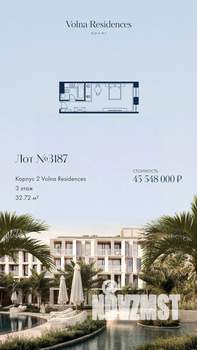 1-к квартира, вторичка, 33м2, 3/4 этаж