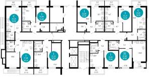 1-к квартира, вторичка, 34м2, 1/17 этаж