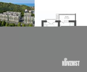 1-к квартира, вторичка, 34м2, 12/12 этаж