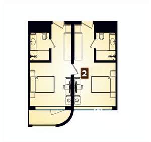 2-к квартира, вторичка, 47м2, 6/8 этаж