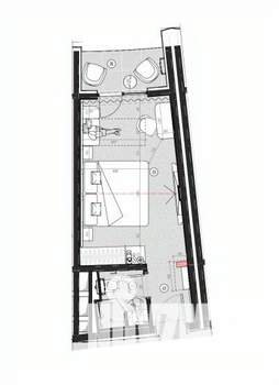 Студия квартира, вторичка, 21м2, 7/11 этаж