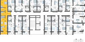 2-к квартира, вторичка, 51м2, 3/19 этаж