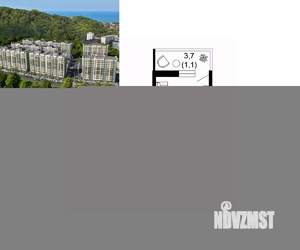 1-к квартира, вторичка, 21м2, 8/12 этаж