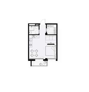 1-к квартира, вторичка, 39м2, 7/7 этаж