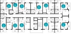 1-к квартира, вторичка, 20м2, 12/17 этаж