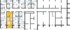 Студия квартира, вторичка, 24м2, 1/19 этаж