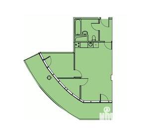 1-к квартира, вторичка, 63м2, 15/24 этаж