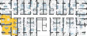 3-к квартира, вторичка, 68м2, 13/19 этаж