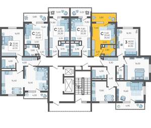 Студия квартира, вторичка, 26м2, 7/10 этаж