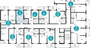 1-к квартира, вторичка, 21м2, 15/17 этаж