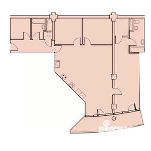 2-к квартира, вторичка, 141м2, 24/24 этаж