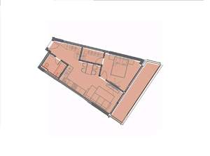 2-к квартира, вторичка, 58м2, 6/9 этаж