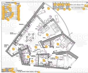 3-к квартира, вторичка, 185м2, 18/22 этаж