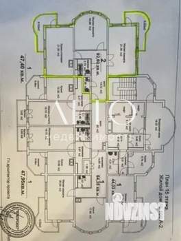 2-к квартира, вторичка, 80м2, 15/17 этаж