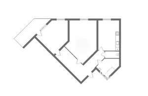 2-к квартира, вторичка, 57м2, 8/21 этаж