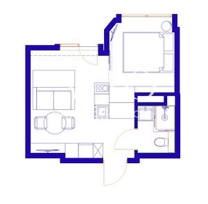 1-к квартира, вторичка, 31м2, 5/11 этаж