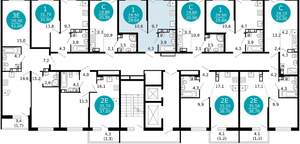 1-к квартира, вторичка, 30м2, 11/12 этаж