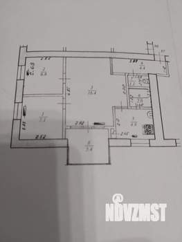 3-к квартира, вторичка, 50м2, 5/5 этаж