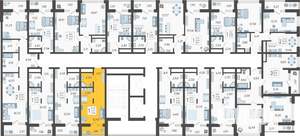 Студия квартира, вторичка, 23м2, 4/19 этаж