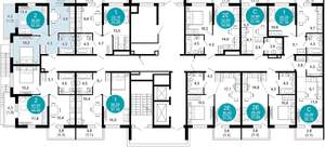 2-к квартира, вторичка, 42м2, 1/17 этаж