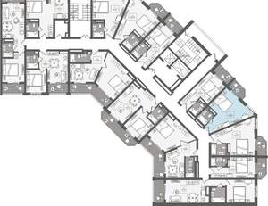 1-к квартира, вторичка, 30м2, 6/10 этаж