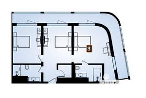 3-к квартира, вторичка, 96м2, 7/8 этаж