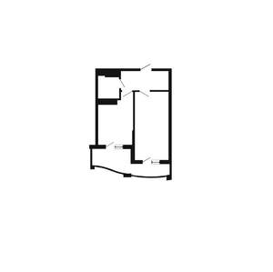 1-к квартира, вторичка, 50м2, 2/8 этаж