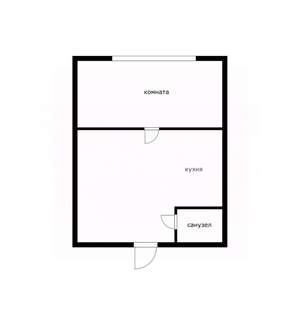 1-к квартира, вторичка, 36м2, 2/8 этаж