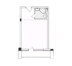 Студия квартира, вторичка, 31м2, 4/4 этаж