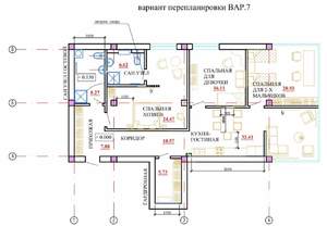 4-к квартира, вторичка, 127м2, 5/9 этаж