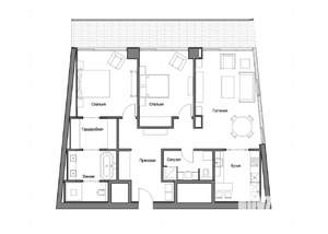 2-к квартира, вторичка, 130м2, 16/27 этаж