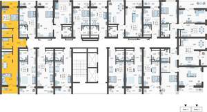 2-к квартира, вторичка, 51м2, 16/19 этаж