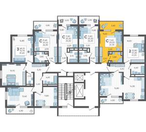 Студия квартира, вторичка, 26м2, 2/10 этаж