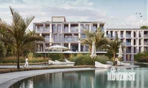 1-к квартира, строящийся дом, 44м2, 2/4 этаж