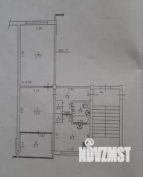 2-к квартира, вторичка, 48м2, 4/5 этаж