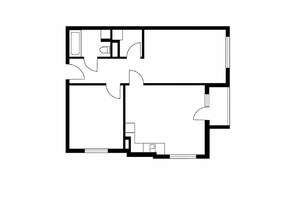 2-к квартира, вторичка, 55м2, 19/22 этаж