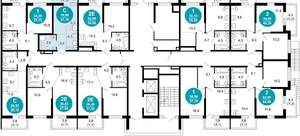 1-к квартира, вторичка, 21м2, 1/17 этаж