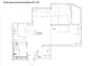 3-к квартира, вторичка, 60м2, 7/11 этаж
