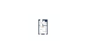 Студия квартира, строящийся дом, 25м2, 2/5 этаж